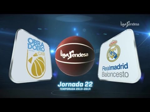 Resumen J22 ACB 13/14 RíoNatura-Monbus OBRADOIRO Vs REAL MADRID BALONCESTO