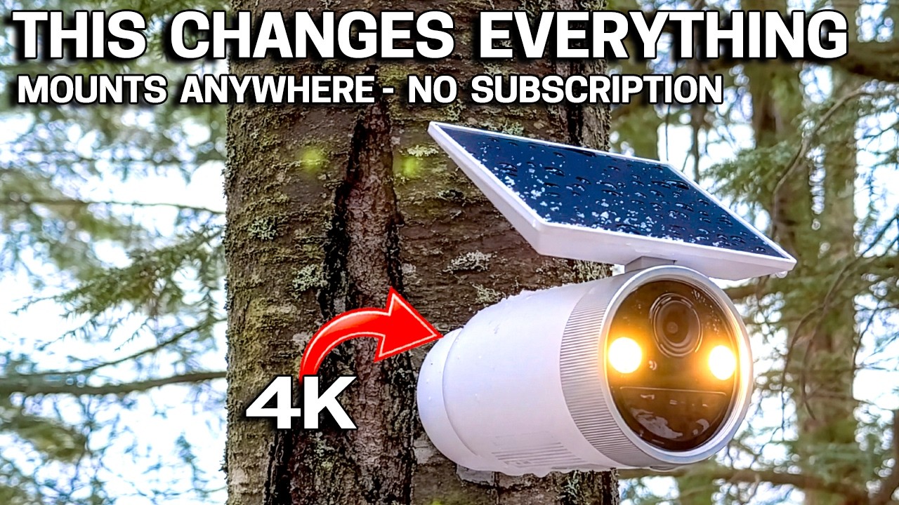 Finally a Solar Wi-Fi Camera that Actually Works!  NO MONTHLY FEES