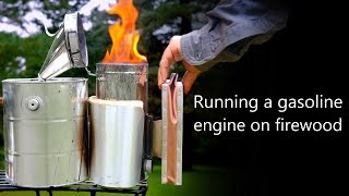 Running a Gasoline Engine on Firewood | Woodgas Biofuel Running a Gasoline Engine on Firewood | Woodgas Biofuel
