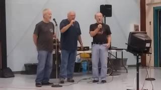 Larry ,Cliff,andSteve at salvation army