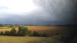 preview picture of video 'Journey Out the Window of Class 350 Bletchley to Leighton Buzzard on Local Line on 3/10/12'