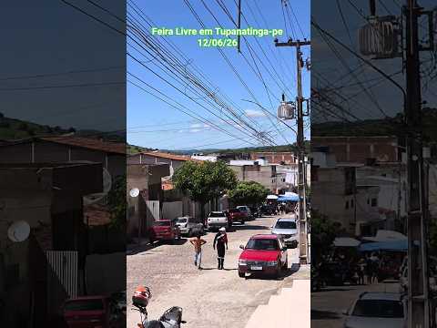 Feira Livre em Tupanatinga-pe 12/06/26#nordeste #pernambuco #agreste #feiralivre #tupanatinga