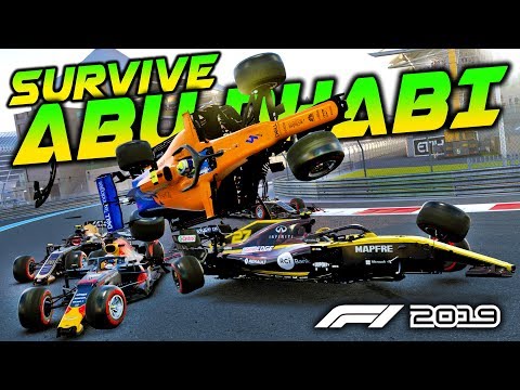 SURVIVE ABU DHABI - F1 2019 Extreme Damage Game Mod
