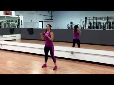 Bodyweight Exercise: High-knees and pop squat