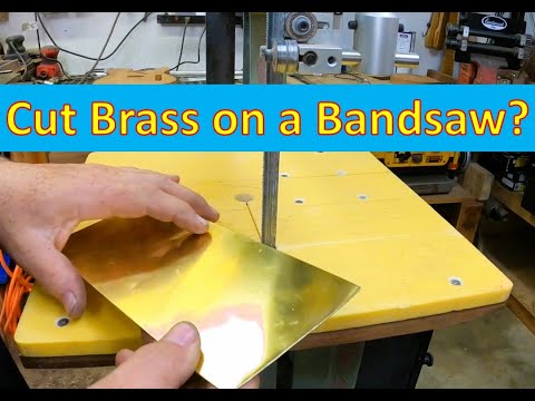 Brass Resonator guitar build | Ep 1 | Modifying a bandsaw to cut brass and a bunch of random news