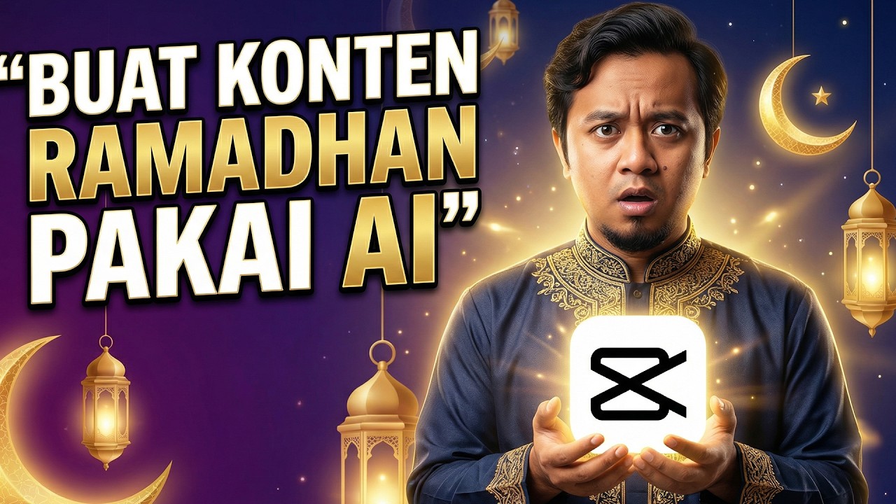 Cara Membuat Poster Ramadhan Keren Pakai CAPCUT AI GRATIS
