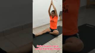 Estiramiento Fácil #workout #fitness #yoga #stretching #gym
