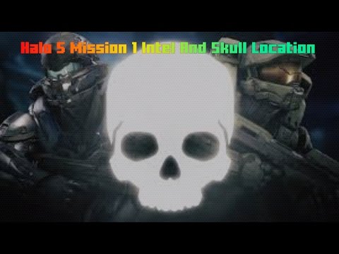 Halo 5 Mission 1 Osiris All Intel and Skull Locations