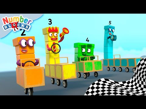 🏆 Episches Zahlenrennen! 🏆 | Zählen lernen | Mathematik für Kinder 123 | Numberblocks Deutsch
