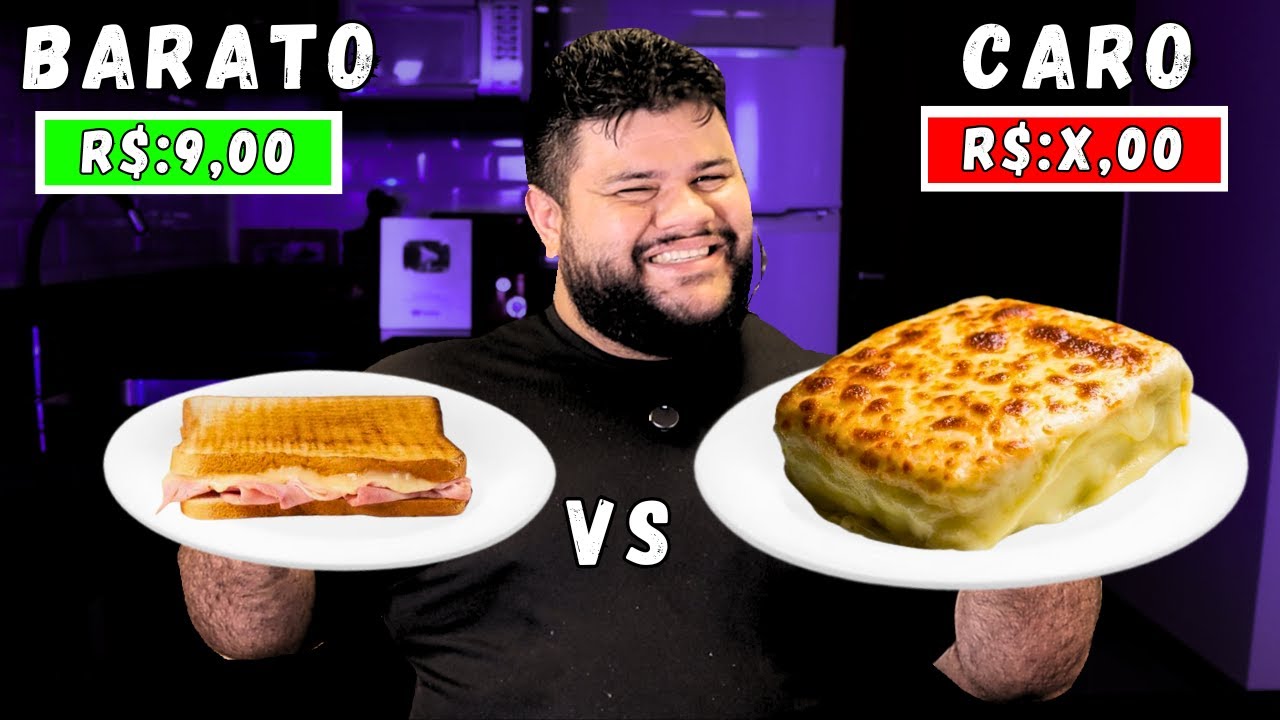 Misto Quente Caro vs Misto Quente Barato