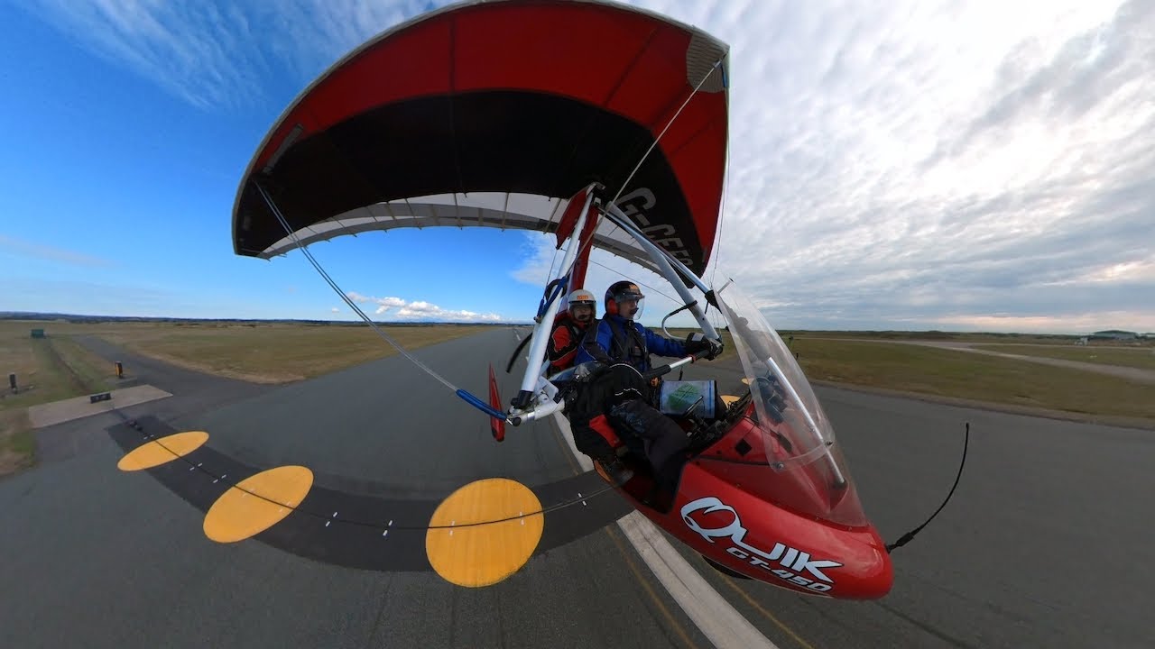 Flying flexwing: RAF Valley airbase visit