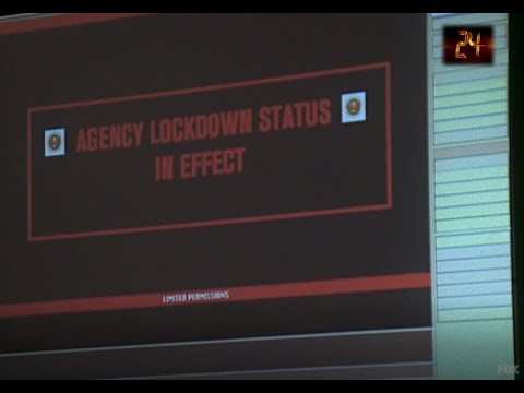 24 Season 1 - Episode 4 - 3am-4am - CTU Lockdown