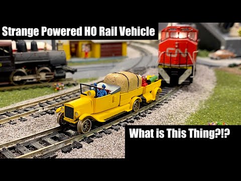 Strange HO Scale 1930s Rail Vehicle from eBay - What is This Thing!?!