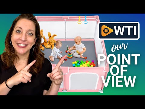 TODALE Baby Playpen 50”×50” Pink Playpen for Babies and Toddlers - WTI product video review