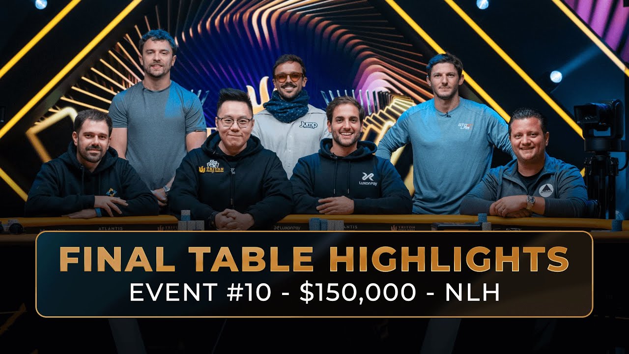 $150K NLH 8-Handed Final Table Highlights