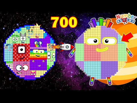 BUILD NUMBERBLOCKS 700 NEW FANMADE