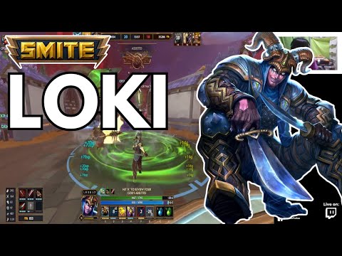 First Time Using LOKI – SMITE Gameplay Ep.75