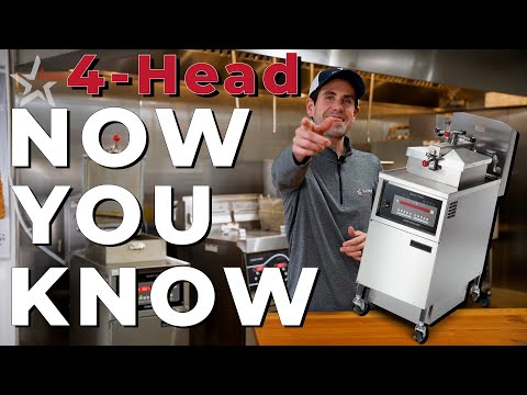 Now you know...the basics on the Henny Penny 4-head pressure fryer