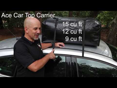 Rightline Gear Ace Car Top Carrier Features
