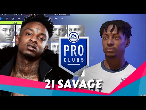 FIFA 22 21 Savage Pro Clubs Creation