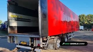 BURG 2 axles 3000kg LBW Taillift Lift+Lenkachse closed box semi-trailer for sale image 4 BURG 2 axles 3000kg LBW Taillift Lift+Lenkachse closed box semi-trailer image 4