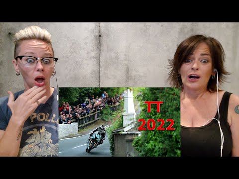 American Couple Reacts: ISLE OF MAN TT RACE 2022: FIRST REACTION SEEING THE RACE! This was CRAZY!!!