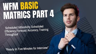 Workforce Management | WFM Basic Part 4| CheatCode | Scheduled Inflex, Efficie, Forecast, Training