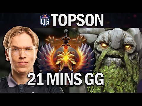 OG.TOPSON TINY - 21 MINS GG - DOTA 2 PRO GAMEPLAY