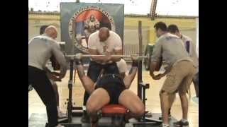 preview picture of video 'Rade Savic 290 kg Svetski rekord Vladicin han 4.maj 2013'