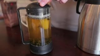 How to Use a Tea Press : Teas