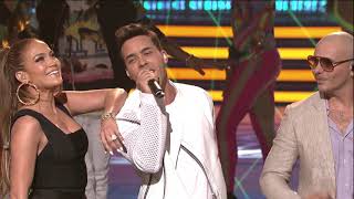 Prince Royce, Jennifer Lopez &amp; Pitbull - Back It Up (American Idol) HD