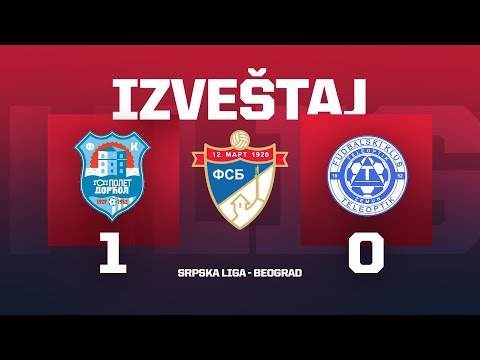 Izveštaj GSP POLET DORĆOL - TELEOPTIK Srpska Liga Beograd 16. Kolo