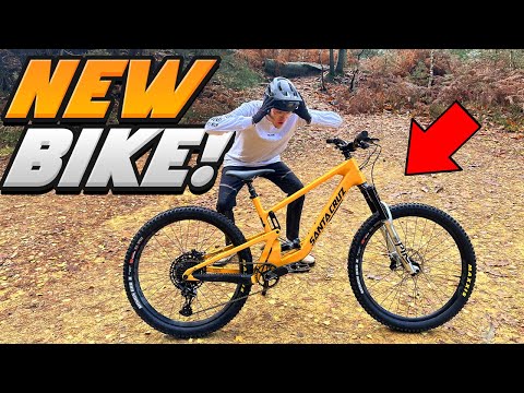 FIRST RIDE ON THE SANTA CRUZ 5010 GOLDEN YELLOW 2022