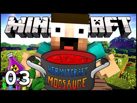 Hermitcraft ModSauce - Ep.03 : Ol´Keralis Had a Farm!