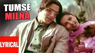 Tumse Milna Lyrical Video  Tere Naam  Himesh Resha