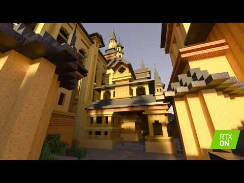 Grian & PearlescentMoons mittelalterliche Mega-Basis | Minecraft RTX Build Challenge