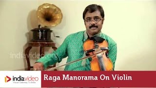 Raga Series - Raga Manorama on Violin by Jayadevan
