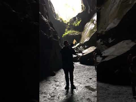 Malcolm Strachan Trumpet cave