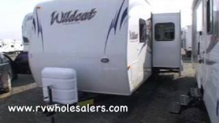 2011 Wildcat 26BHS Travel Trailer Camper at RVWholesalers.com 024701 - Carmel Raisin