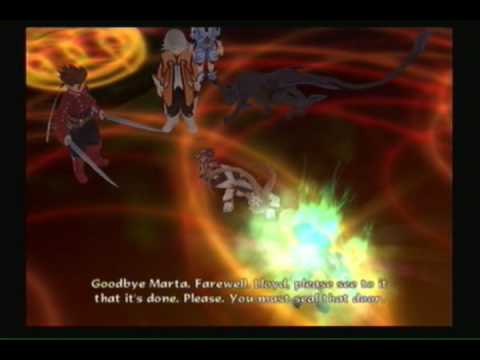 Tales of Symphonia Dawn of the New World Bad Ending