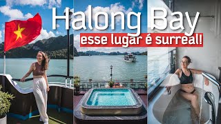 HALONG BAY: como é o cruzeiro de 2 dias e 1 noite no lugar mais ICÔNICO do Vietnã