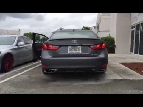2014 Lexus GS350 F Sport Invidia FULL Exhaust