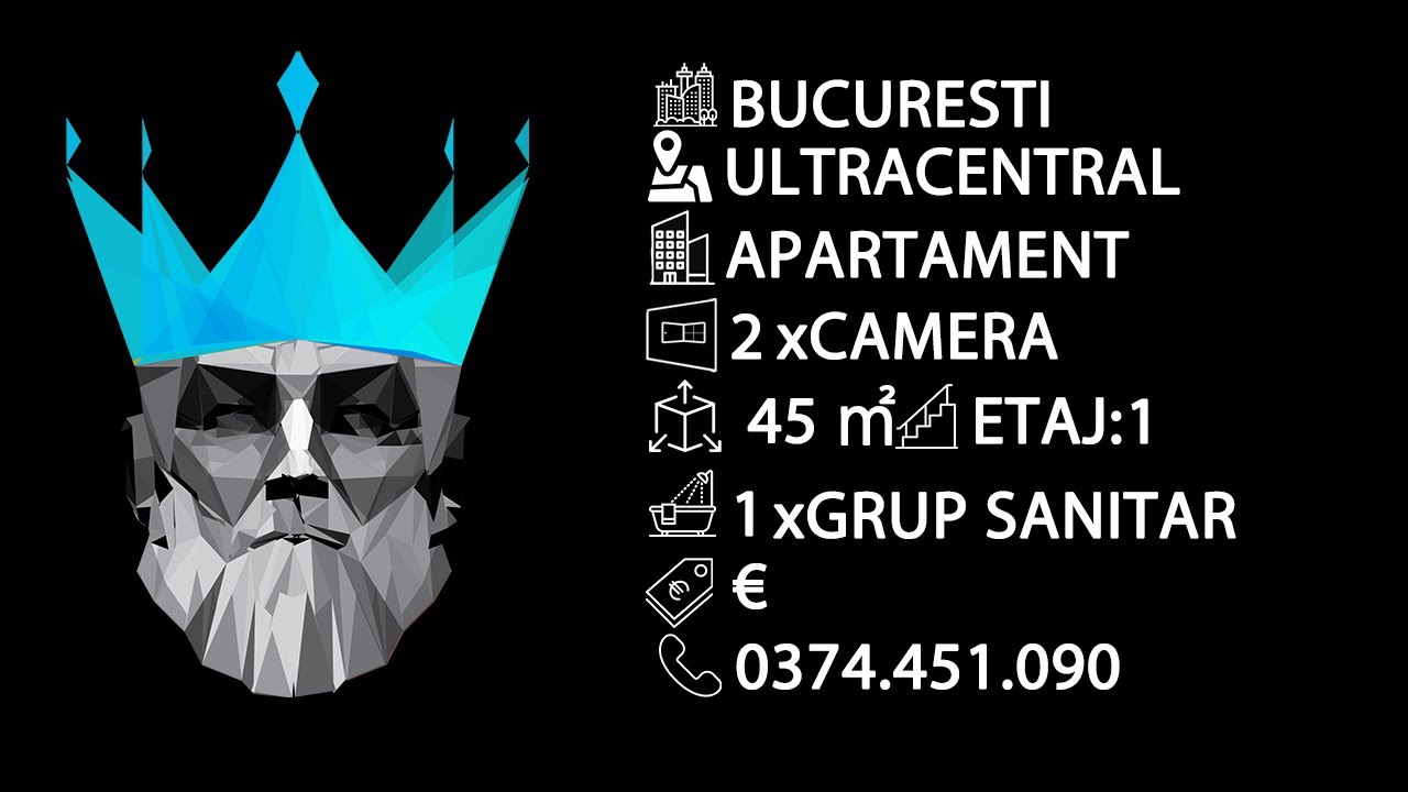 Tur video Apartament 2 camere | Ultracentral | centrala