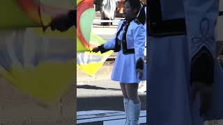 東海大学 カラーガード 建国記念の日 奉祝パレード