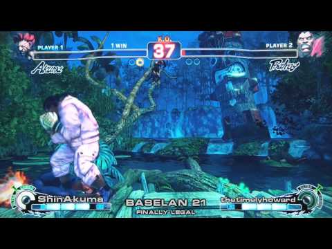 Baselan 21 SSF4 Grand Finals - ShinAkuma vs thetimelyhoward