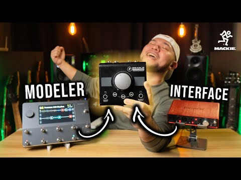 SWITCHING between Guitar Modeler and Interface | Mackie Big Knob Passive