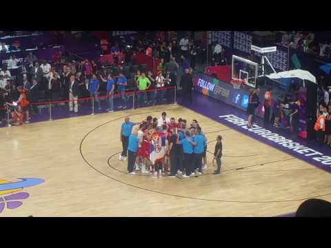 Silver medalist! Bravo Momci ! ( After Eurobasket final game )