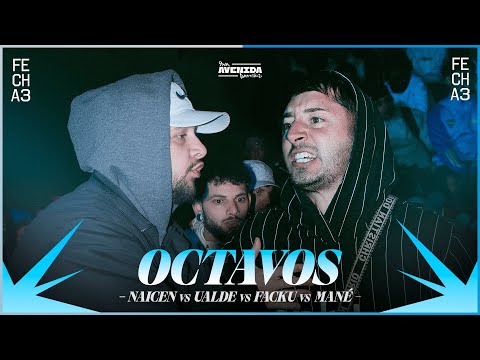 NAICEN vs UALDE vs FACKU vs MANÉ - OCTAVOS - 9NA AVENIDA PANDILLAS INTER. - FECHA 3 (T3)