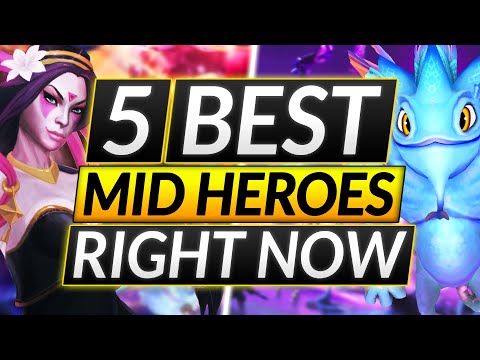 Top 5 HYPER CARRY MIDLANE Heroes that are UNSTOPPABLE Late Game - Dota 2 Guide