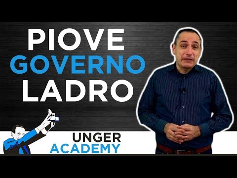 L’atteggiamento del “Piove, governo ladro!”